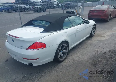 2010 BMW 650I from USA, damaged, VIN WBAEB5C59AC225227